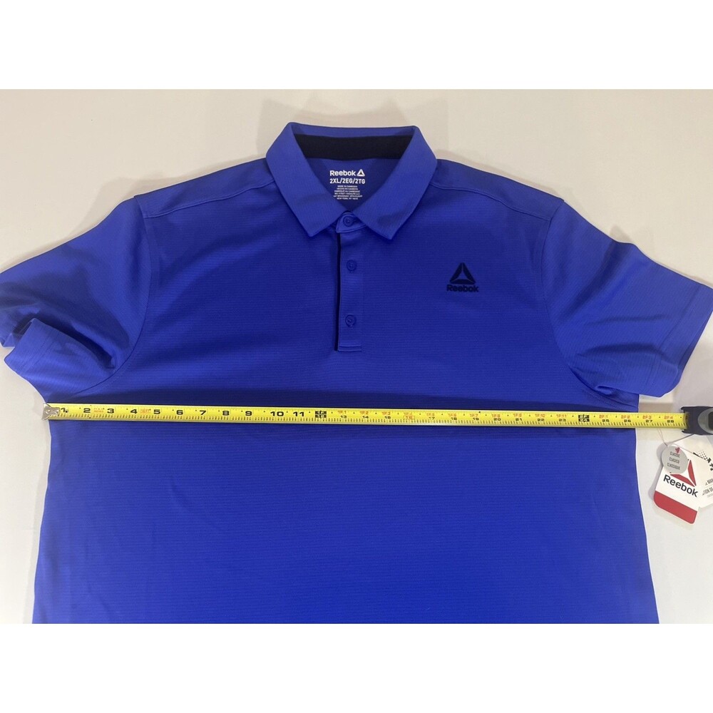 Reebok Royal Blue polo NWT 2XL - Picture 3 of 16